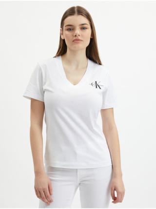 Bílé dámské tričko Calvin Klein Jeans