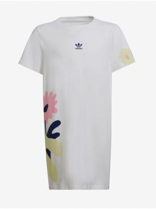 Bílé holčičí šaty adidas Originals