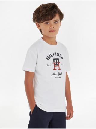 Bílé klučičí tričko Tommy Hilfiger