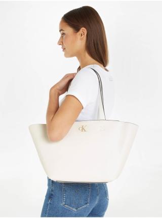 Bílý dámský shopper Calvin Klein Jeans