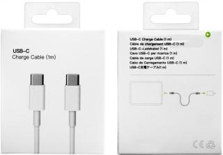 Bílý Kabel Pro Mac Mini M1 2020 Usb-c Na Usb-c 1M