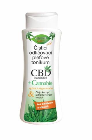 BIO BIONE CBD Čisticí odličovací pleťové tonikum 255 ml