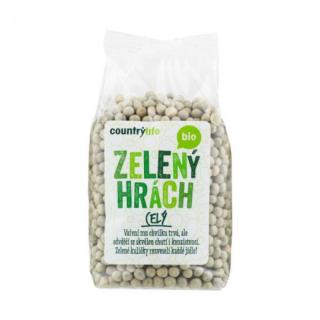 BIO Hrách zelený celý 14 x 500 g - Country Life