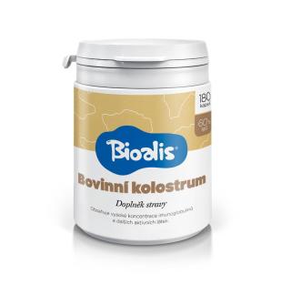 Bioalis Bovinní kolostrum 180 kapslí