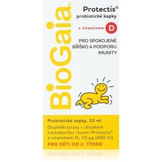 BioGaia BioGaia ProTectis s vitamínem D doplněk stravy s probiotiky 10 ml