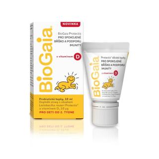 BIOGAIA Protectis probiotické kapky s vitamínem D 10 ml