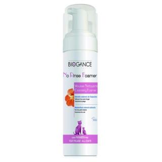 BIOGANCE No rinse foamer cat pěnový šampon pro kočky 200 ml