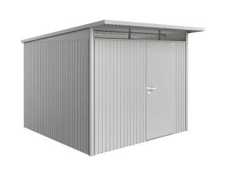 Biohort Domek na nářadí AVANTGARDE® A7, stříbrná, jednokřídlé dveře