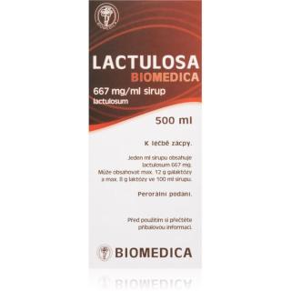 Biomedica Lactulosa 667mg/ml sirup 500 ml