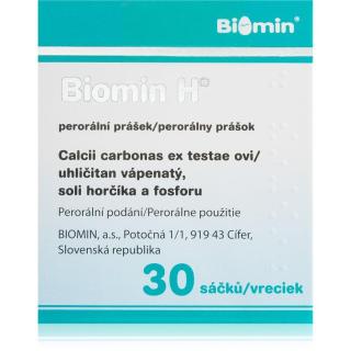 Biomin Biomin H 1110mg/15mg/1,8mg perorální prášek při osteoporóze 30x3 g