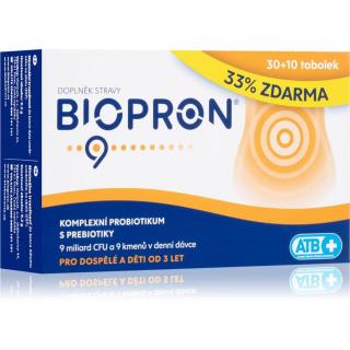 Biopron 9 tobolky s probiotiky 40 ks