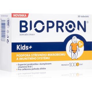 Biopron Kids+ tobolky pro ochranu střevní mikroflóry pro děti 30 ks