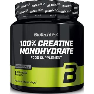 BioTechUSA 100% Creatine Monohydrate podpora sportovního výkonu 300 g