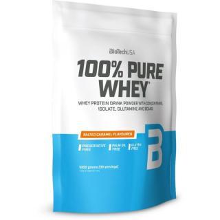 BioTechUSA 100% Pure Whey syrovátkový protein příchuť Salted Caramel 1000 g