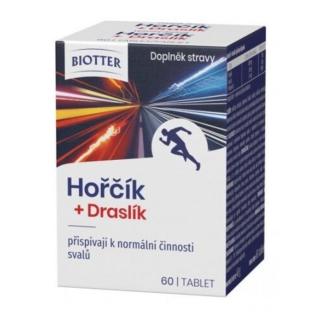 BIOTTER Hořčík + draslík 60 tablet