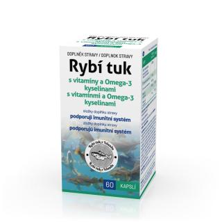 Biotter Rybí Tuk S Vitamíny A Omega-3 Kys. Cps.60