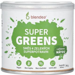 Blendea Supergreens prášek na přípravu nápoje pro detoxikaci 90 g