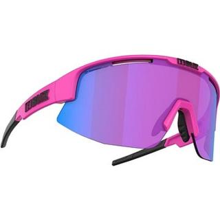 Bliz MATRIX NANO OPTICS Matt Neon Pink Nordic Light Begonia - Violet w Blue Multi Cat.2