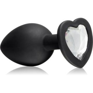 Blush Temptasia Bling Plug anální kolík Small black 7,2 cm