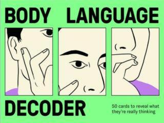 Body Language Decoder: 50 Cards To Reveal What They're Really Thinking - Martin Brooks