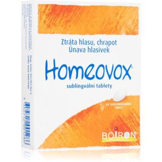 Boiron Homeovox sublingvální tablety 60 tbl