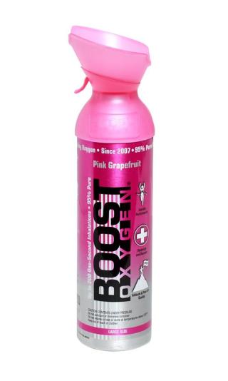 Boost Oxygen kyslík Pink Grapefruit vel. L 9 l