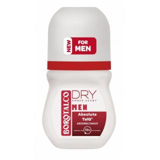 Borotalco Kuličkový deodorant Men Dry Amber  50 ml