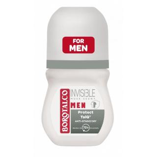 Borotalco Kuličkový deodorant Men Invisible Dry  50 ml
