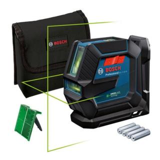 BOSCH Professional křížový laser GLL 2-15 G + LB10