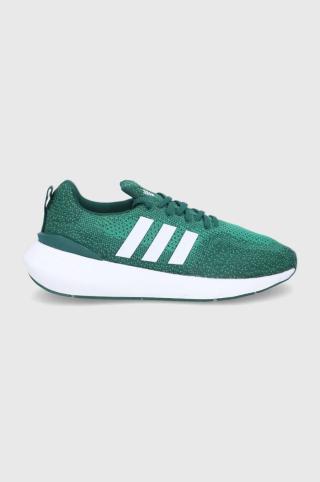 Boty adidas Originals Swift Run GZ3501 zelená barva