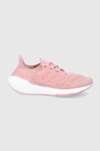 Boty adidas Performance Ultraboost GX5592 růžová barva