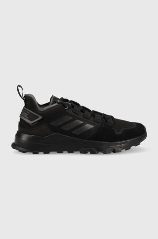 Boty adidas TERREX Hikster Low pánské, černá barva