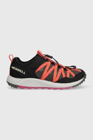 Boty Merrell Wildwood Aerosport dámské, černá barva