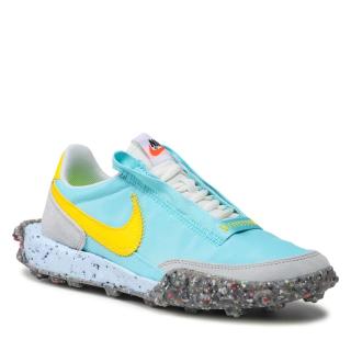 Boty Nike - Waffle Racer Crater CT1983 400 Bleached Aqua/Speed Yellow