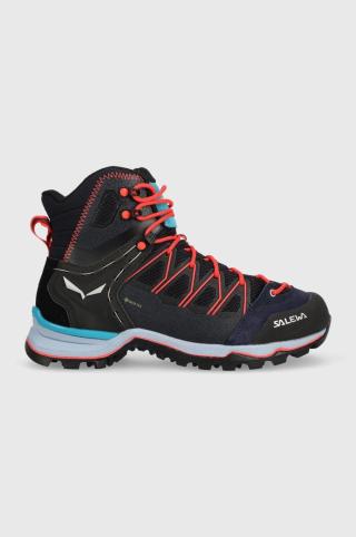 Boty Salewa Mountain Trainer Lite Mid GTX dámské, černá barva