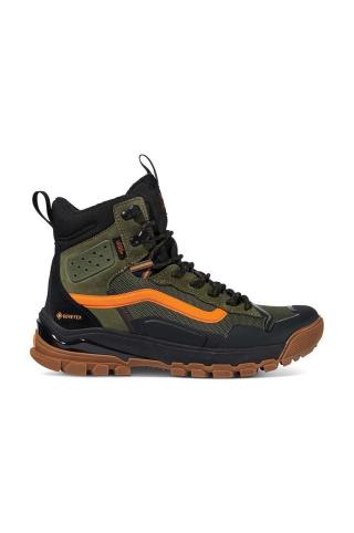 Boty Vans UltraRange EXO Hi Gore-Tex MTE-3 zelená barva, na plochém podpatku, zateplené, VN0A5JHXBIQ1