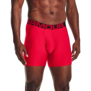 Boxers Tech 6in 2 Pack Red L - Under Armour