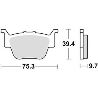 Braking brzdové destičky  M501-261