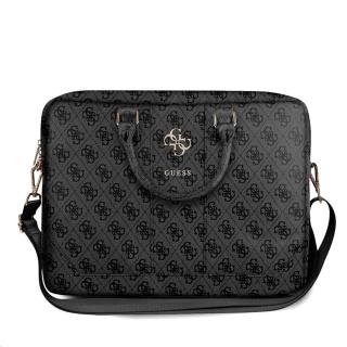 Brašna Guess PU 4G Metal Logo GUCB15G4GFGR Computer Bag 15/16", šedá