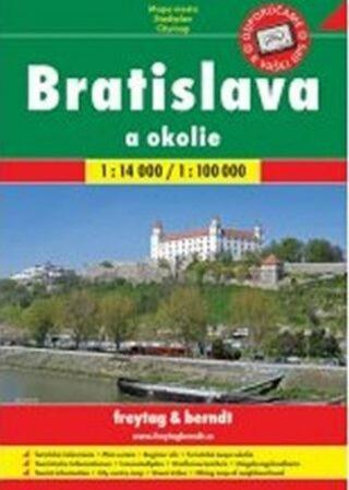 Bratislava+okolie 1:12/1:100T/atlas A5