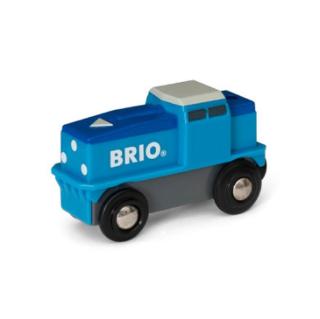 BRIO ® WORLD Modrá baterie - nákladní lokomotiva 33130