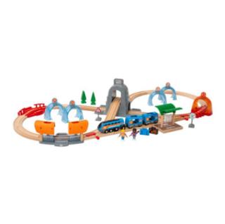 BRIO WORLD Souprava osobních vlaků Smart Tech Sound Action Tunnel pro osobní vla