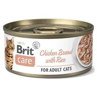 BRIT Care Chicken Breast with Rice konzerva pro kočky 70 g