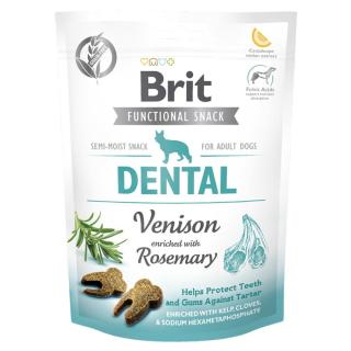BRIT Care Functional Snack Dental Venison s jelením masem a rozmarýnem pro psy 150 g