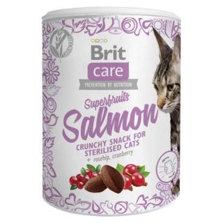 BRIT Care Snack Superfruits Salmon losos s šípkem a brusinkami pro kočky 100 g