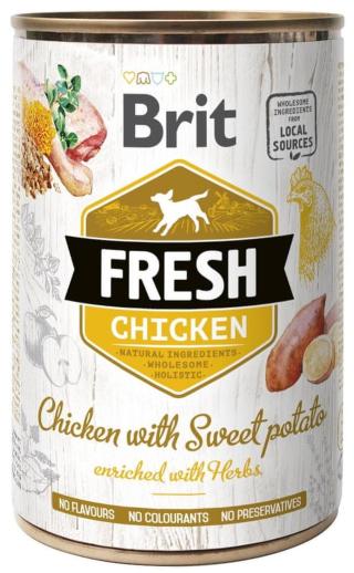 Brit Fresh Chicken with Sweet Potato 6x400g