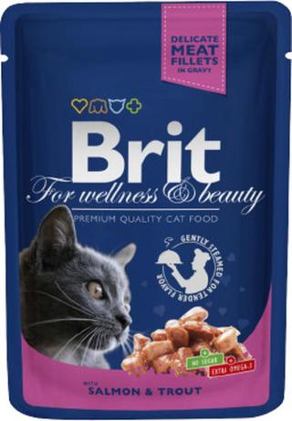 Brit Premium Cat Kapsička - Losos&Pstruh 100 g