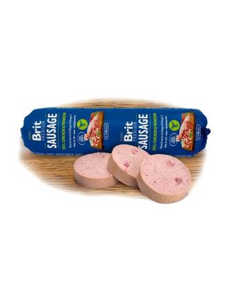 Brit Premium Sausage - salám pro psy chicken & venison - 800 g