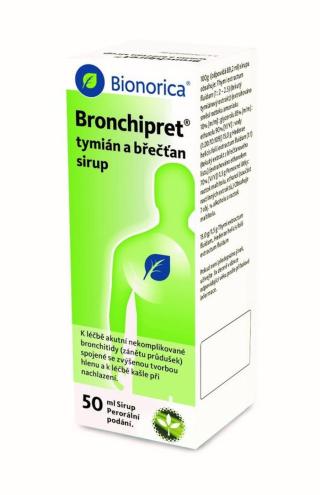 Bronchipret tymián a břečťan sirup 50ml