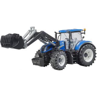 Bruder 3121 New Holland T7.315 s přední lžicí